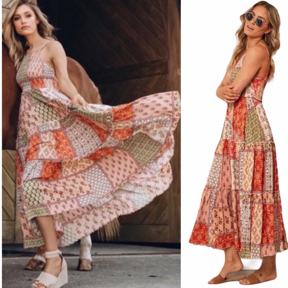 Abe the Label Dresses & Skirts - Abel the Label Marrakech Gypsiana Boho Maxi Dress